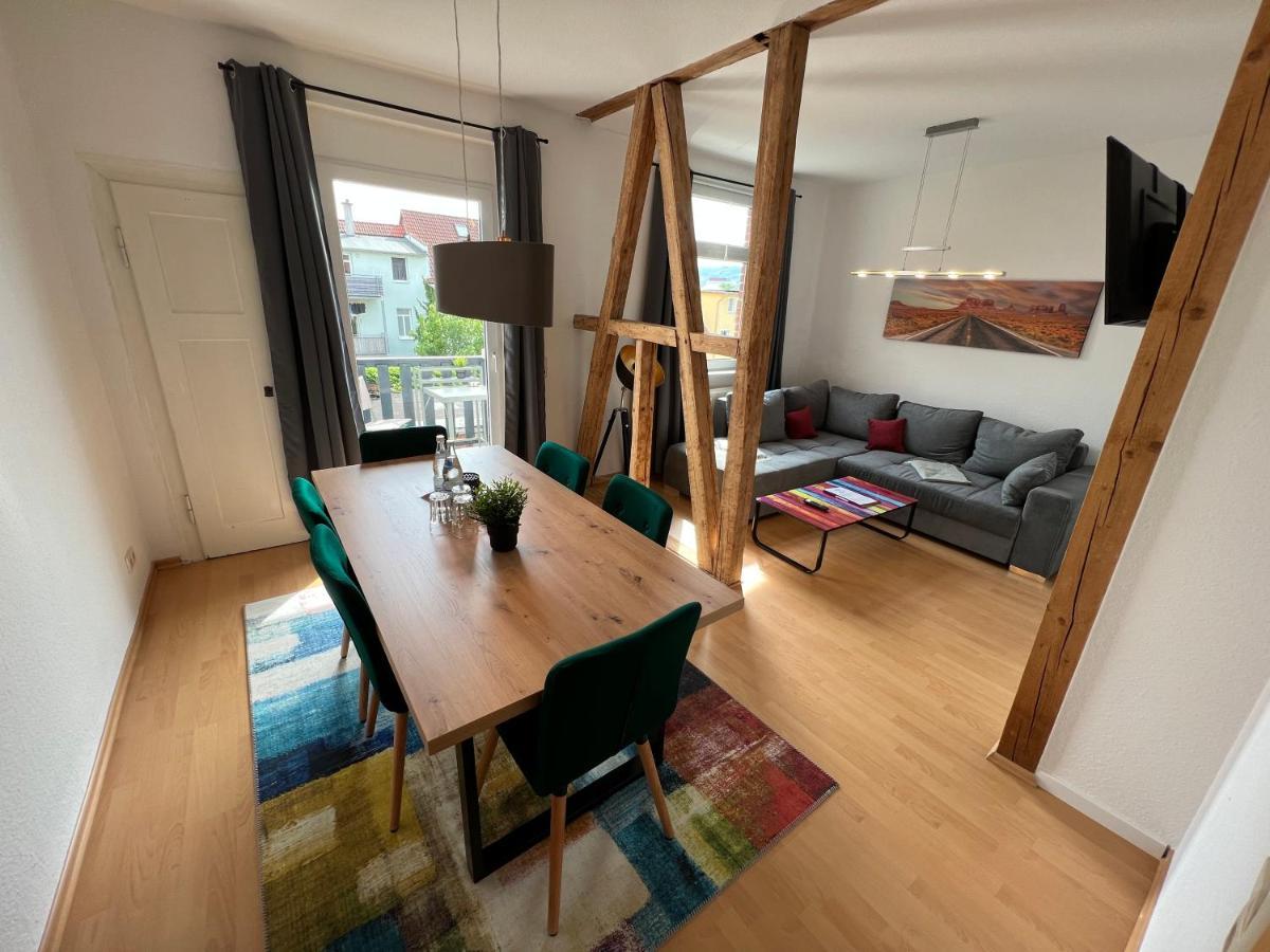 Jena City Apartment, Balkon, Sonnig, Wifi, Parkplaetze, Naehe Zentrum Экстерьер фото