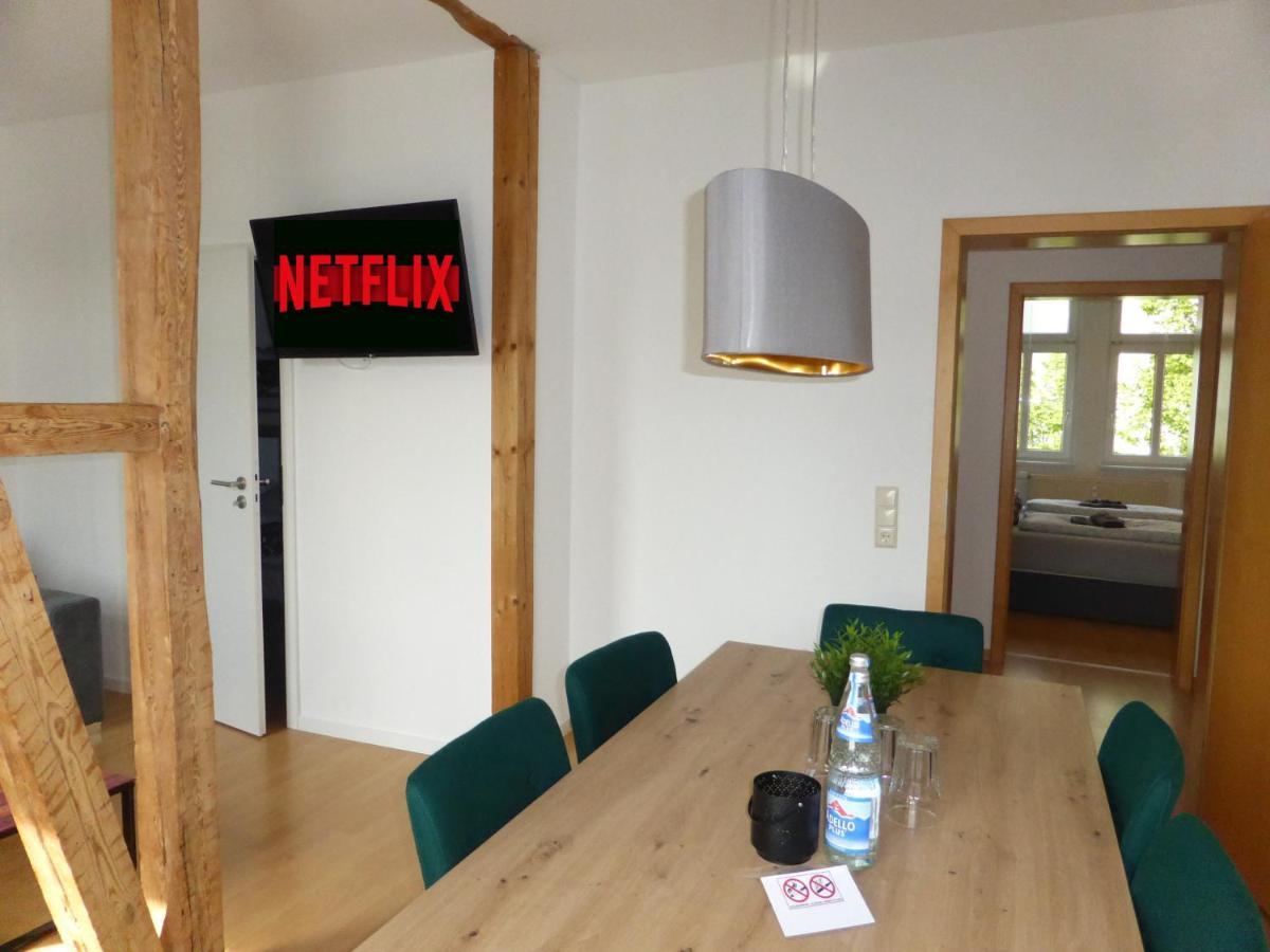 Jena City Apartment, Balkon, Sonnig, Wifi, Parkplaetze, Naehe Zentrum Экстерьер фото