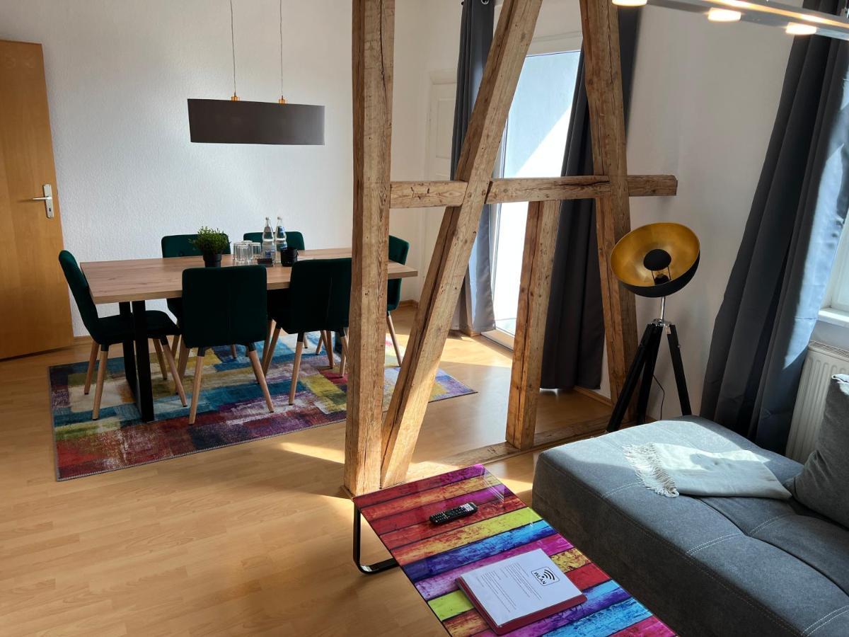 Jena City Apartment, Balkon, Sonnig, Wifi, Parkplaetze, Naehe Zentrum Экстерьер фото