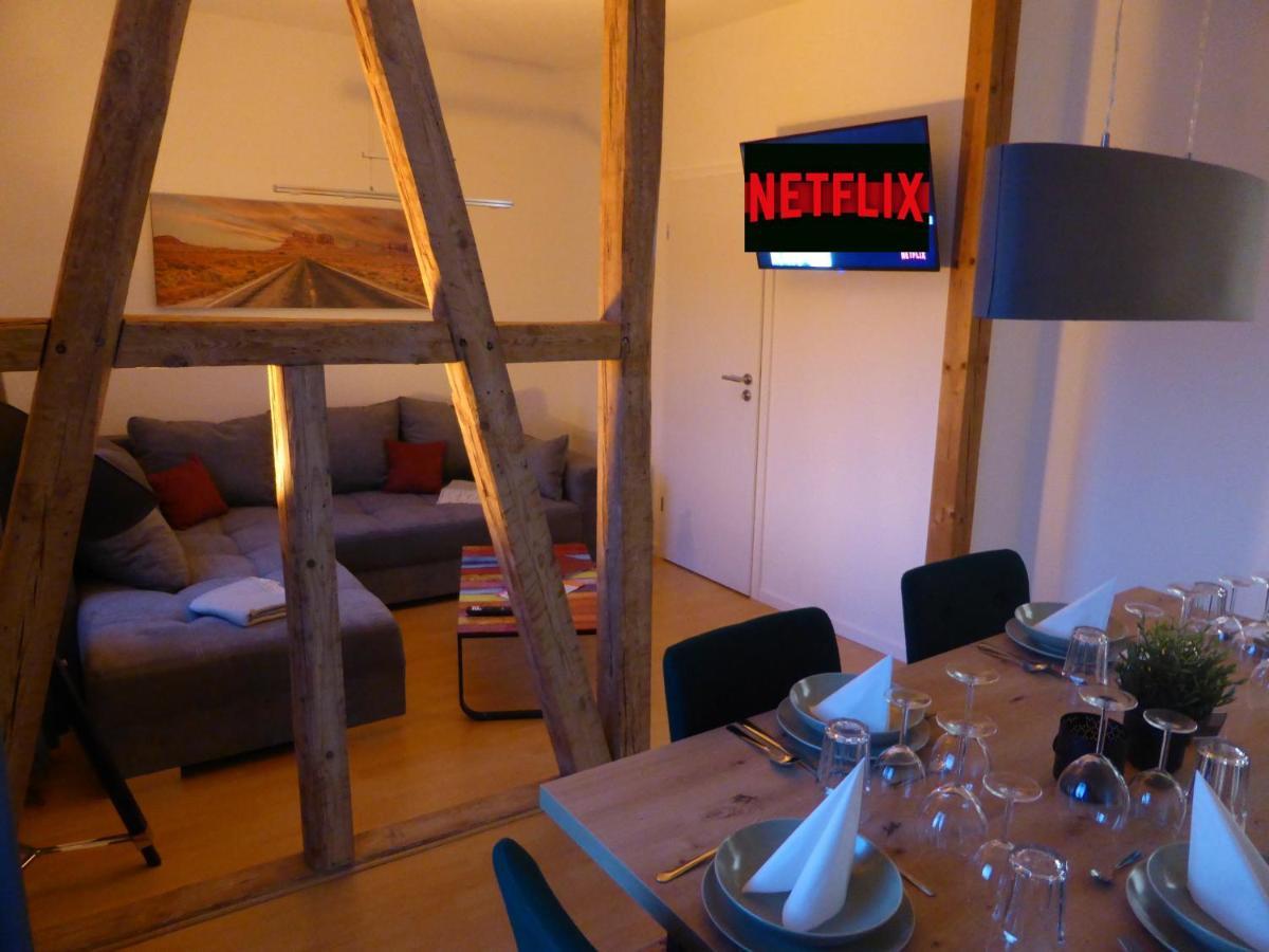 Jena City Apartment, Balkon, Sonnig, Wifi, Parkplaetze, Naehe Zentrum Экстерьер фото