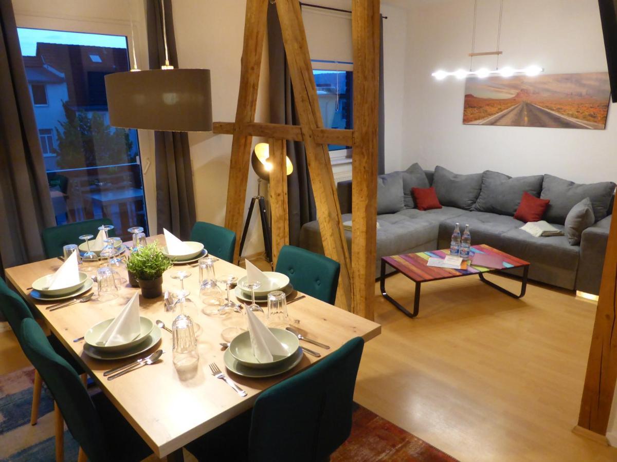 Jena City Apartment, Balkon, Sonnig, Wifi, Parkplaetze, Naehe Zentrum Экстерьер фото