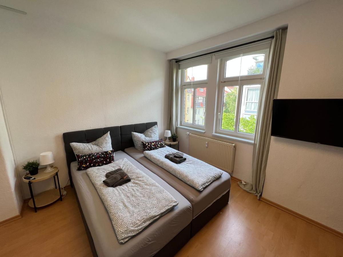 Jena City Apartment, Balkon, Sonnig, Wifi, Parkplaetze, Naehe Zentrum Экстерьер фото