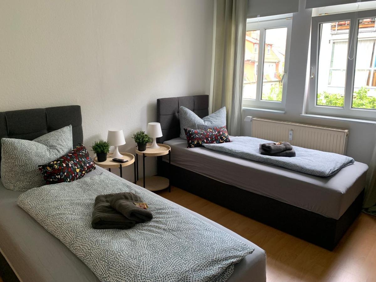 Jena City Apartment, Balkon, Sonnig, Wifi, Parkplaetze, Naehe Zentrum Экстерьер фото